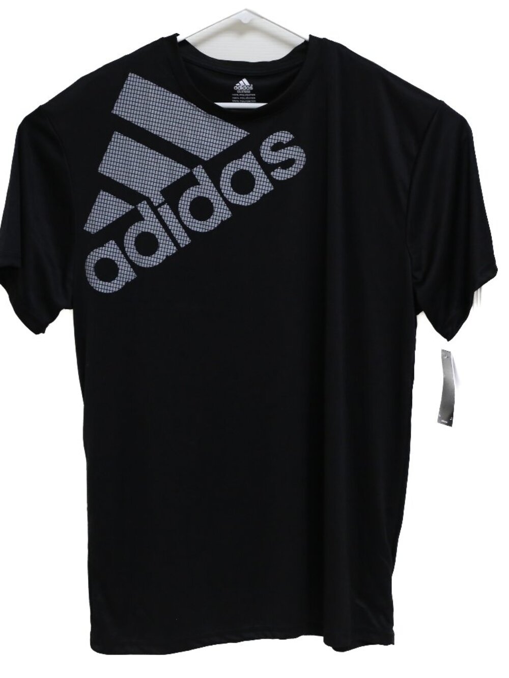NWT Adidas Sport Climalite T-Shirt Fast Dry Stretch Black NEW Size 2XL